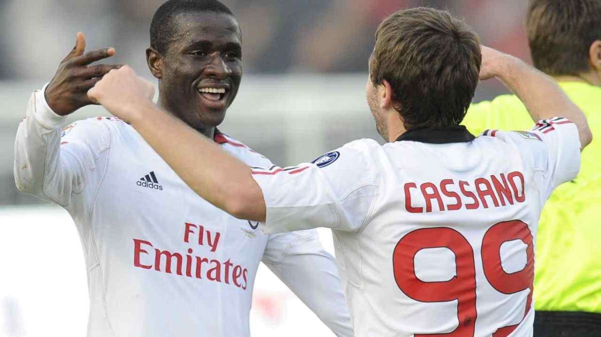 Cassano con la maglia 99 del Milan, imago, www.lacasadic.com