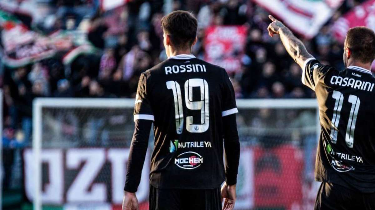 Rossini con la maglia del Carpi (credit Daniele Lugli) www.lacasadic.com