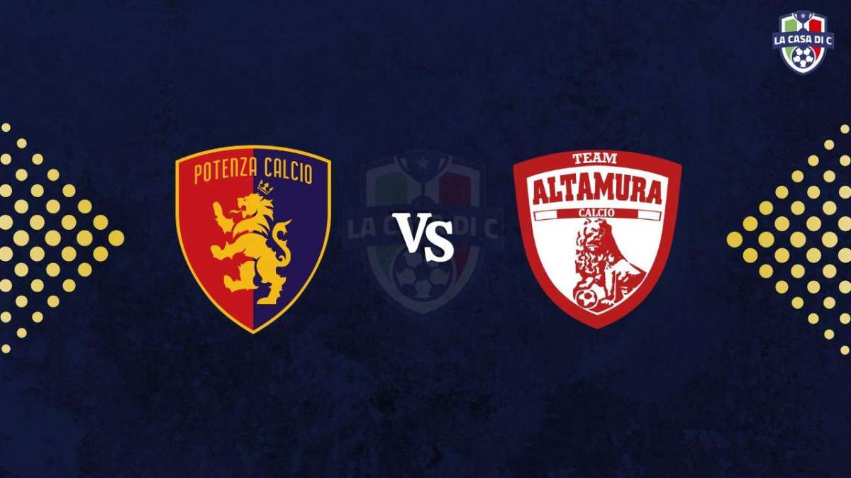 Copertina diretta testuale Potenza Team Altamura - www.lacasadic.com