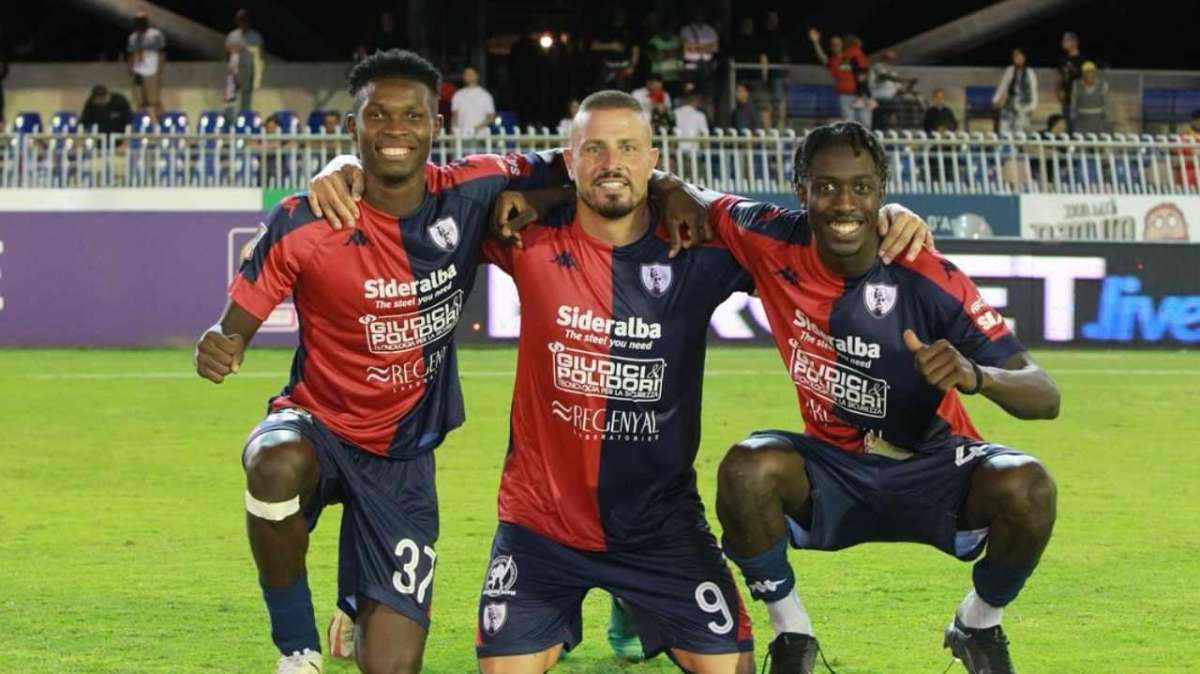 Tour&egrave;, Eusepi e Konat&egrave; della Sambenedettese (Credit_ U.S. Sambenedettese)