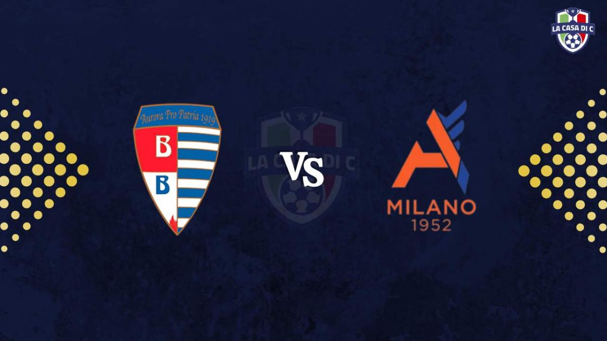 Pro Patria-Alcione Milano 1-1: il tabellino 