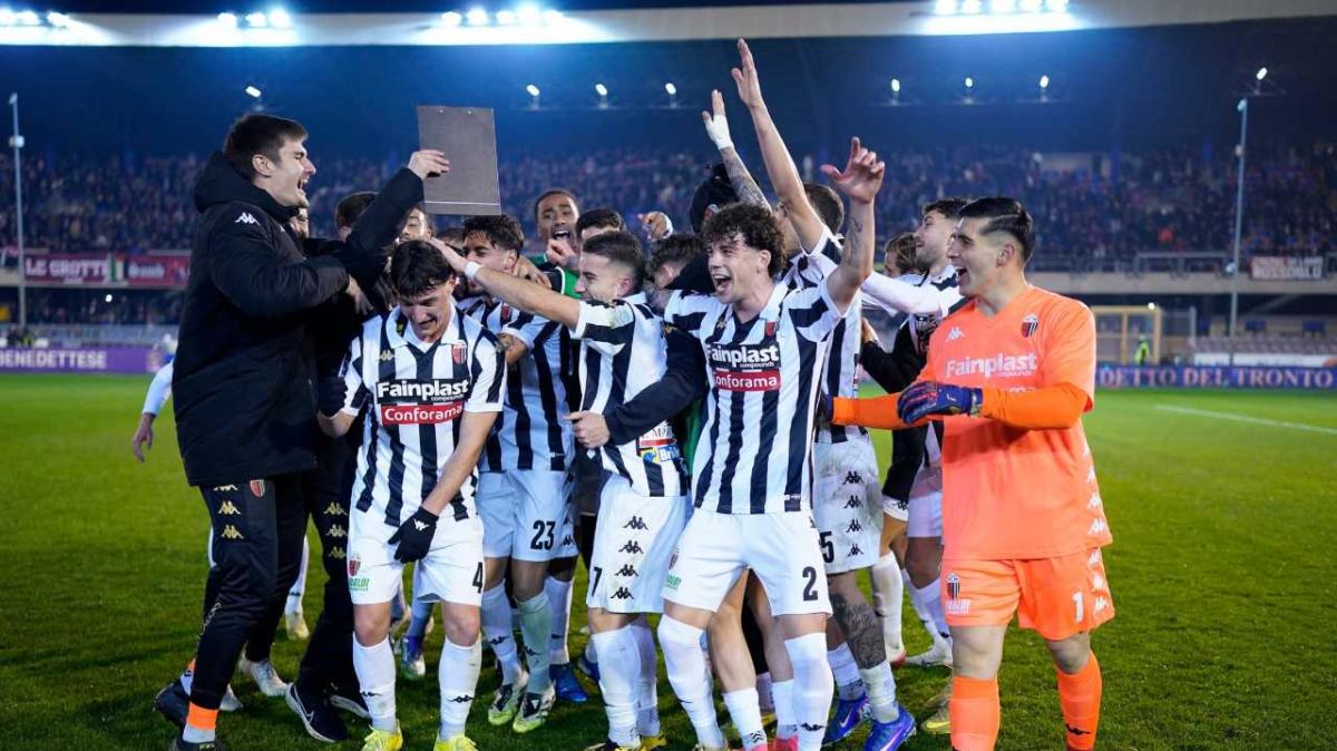 Ascoli, sesta vittoria consecutiva e -2 dall'Arezzo capolista