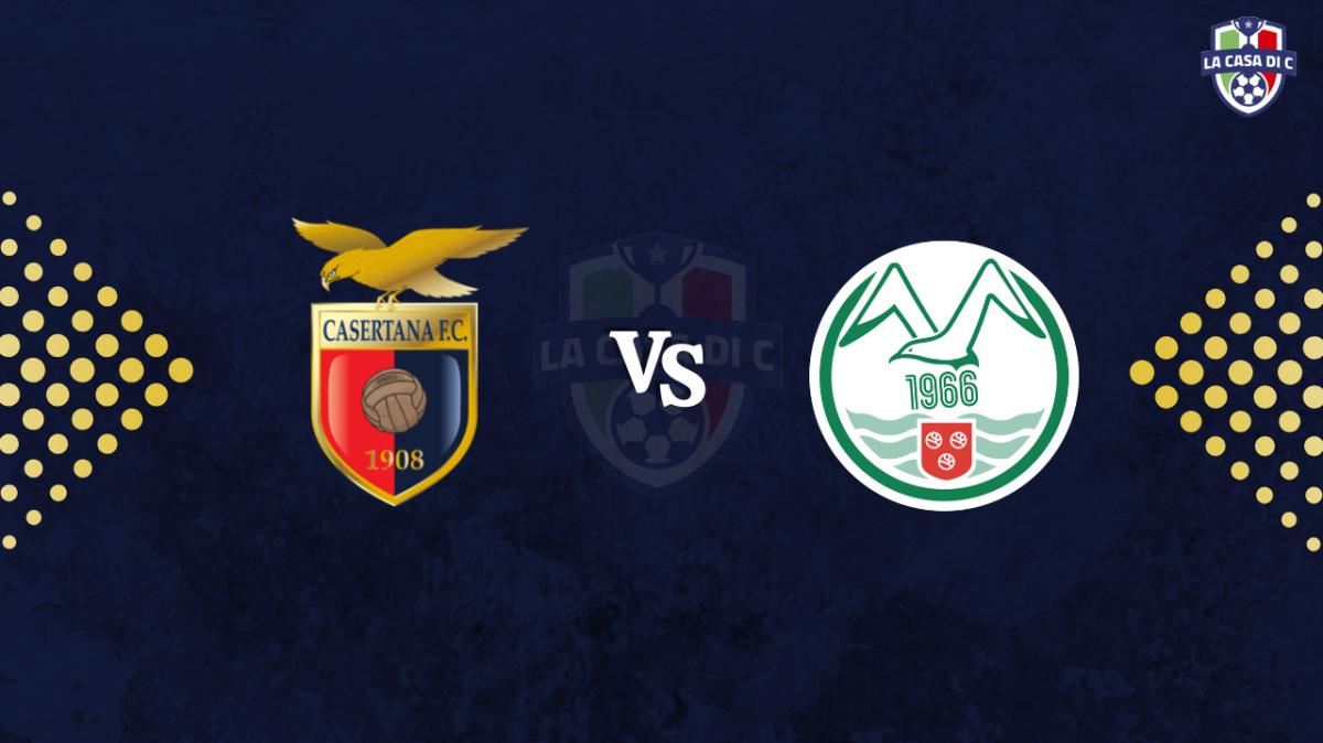 Casertana-Monopoli: diretta testuale, formazioni e tabellino