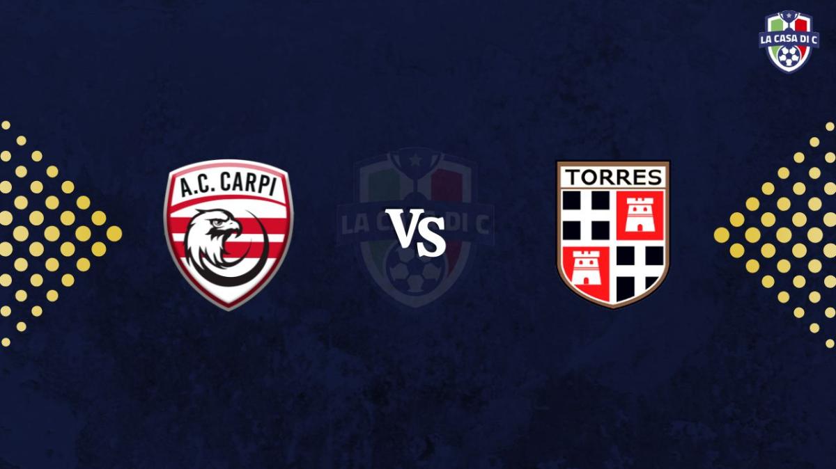 Carpi-Torres 1-1: il tabellino