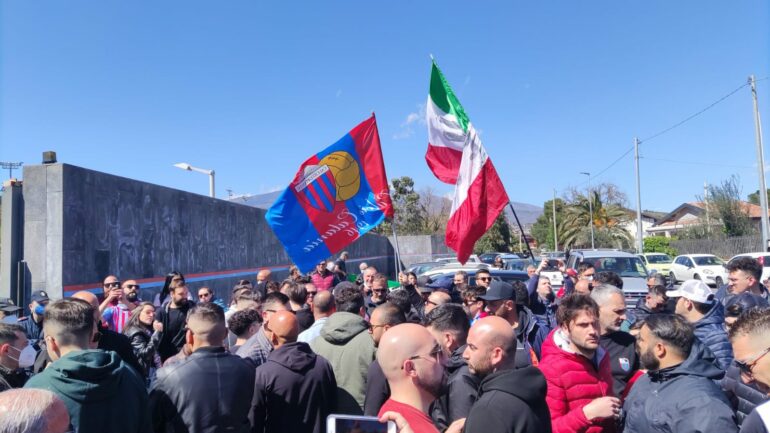 Catania tifosi