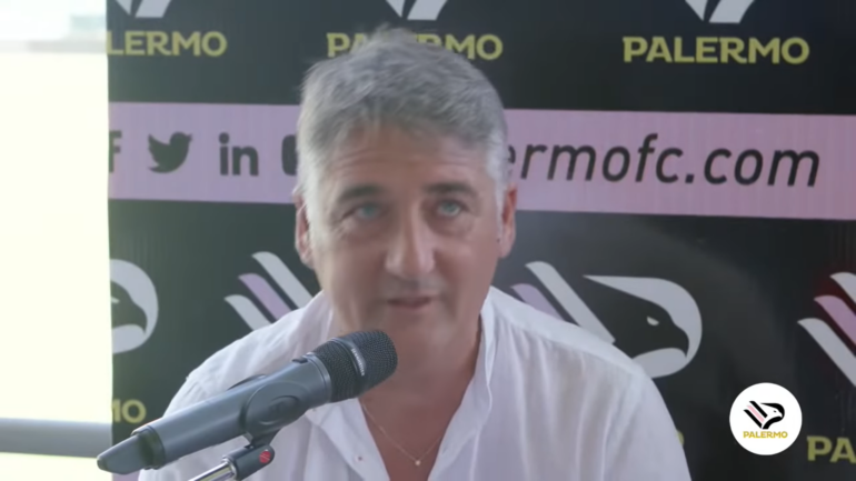 Press Presentation Of The New Manager Of Palermo FC Roberto Boscaglia •  NurPhoto Agency