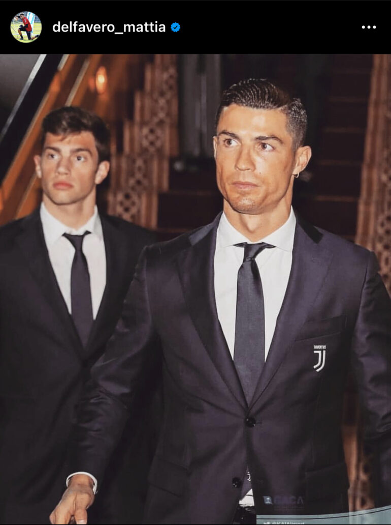 Dalla Juventus con Buffon e Ronaldo all’occasione Pro Patria: la storia di Del Favero Del Favero