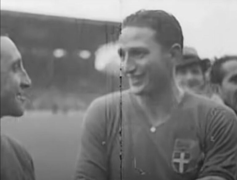 Silvio Piola Italia Ungheria 1938