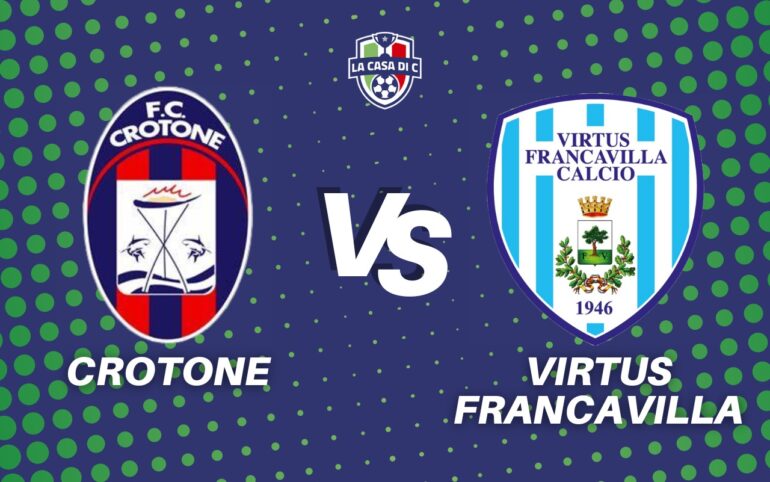 Crotone Virtus Francavilla diretta tabellino