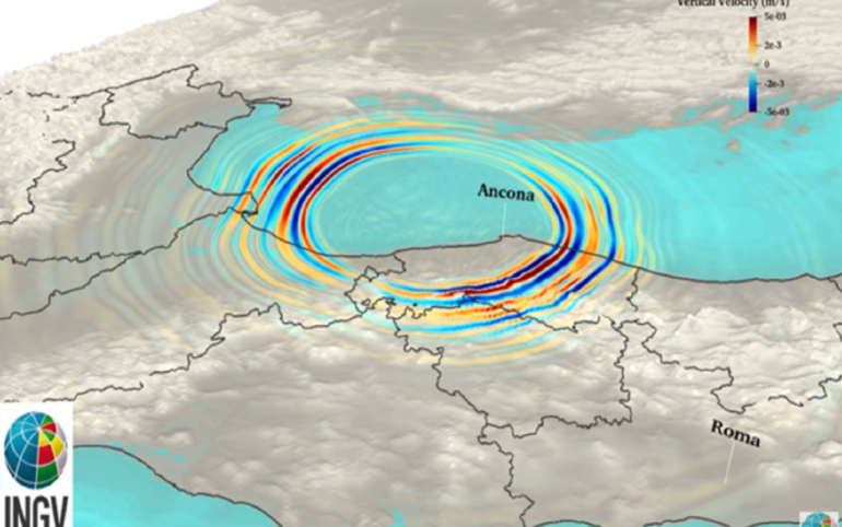 Terremoto Marche screen