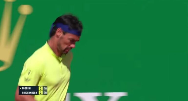 Fabio Fognini screen