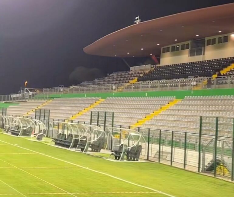 Pordenone stadio Tognon