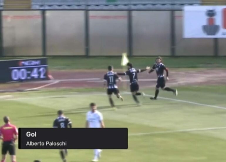 Siena Olbia gol paloschi