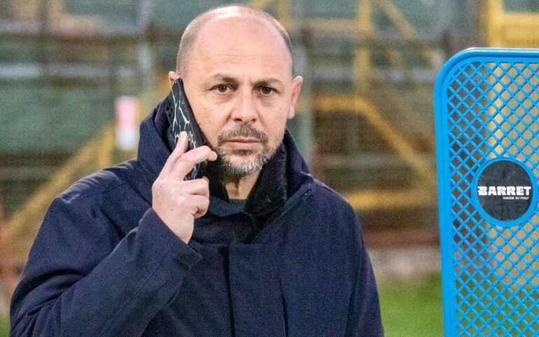 Il direttore sportivo dell'Audace Cerignola, Elio Di Toro
