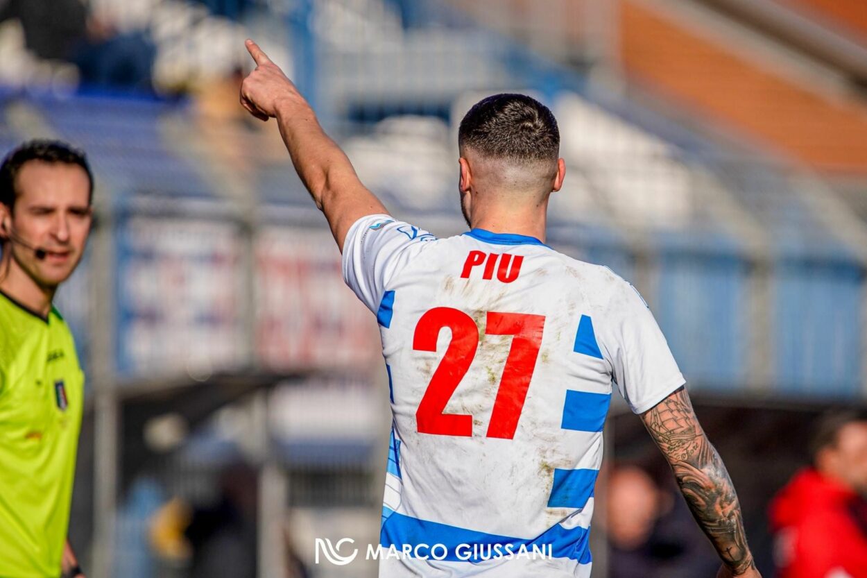 Esultanza gol Alessandro Piu