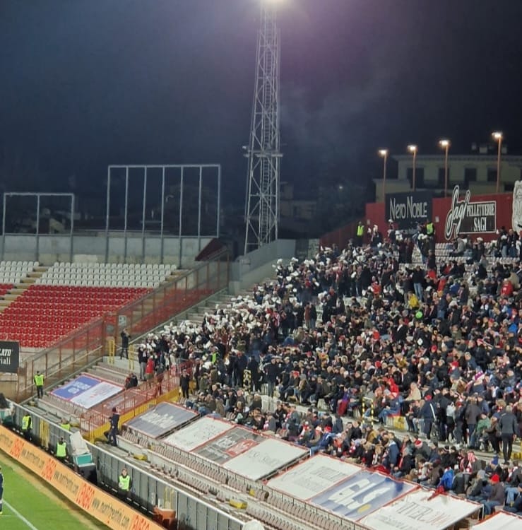 Panolada tifosi Vicenza