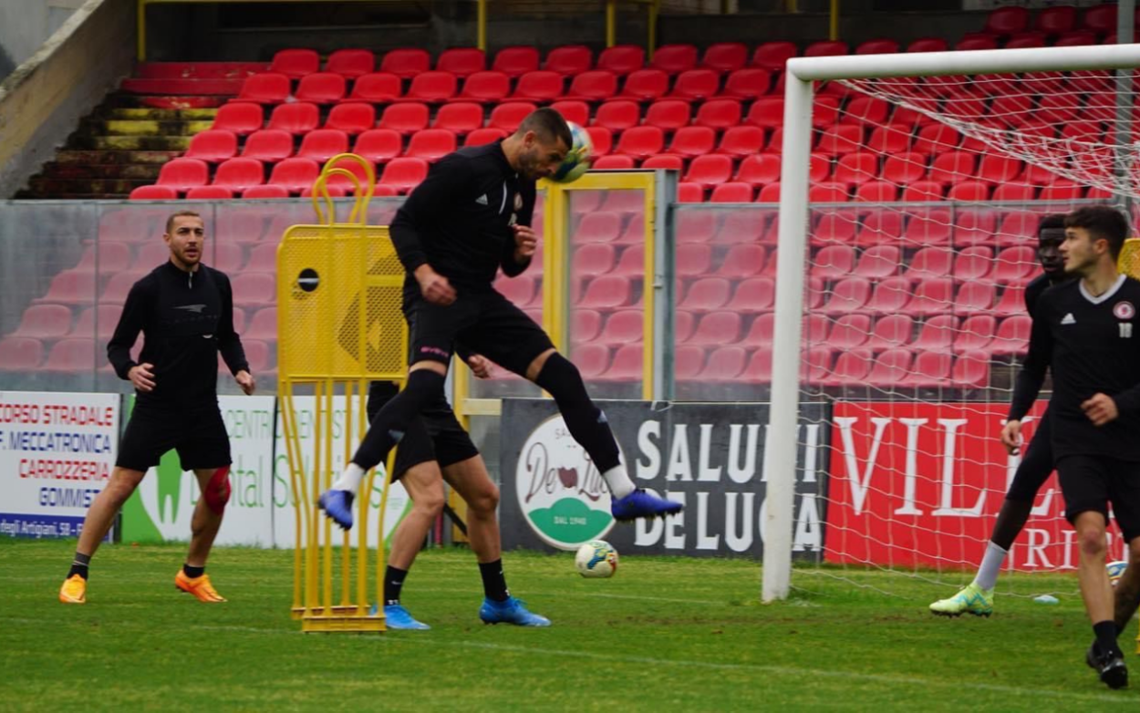 Foggia allenamento