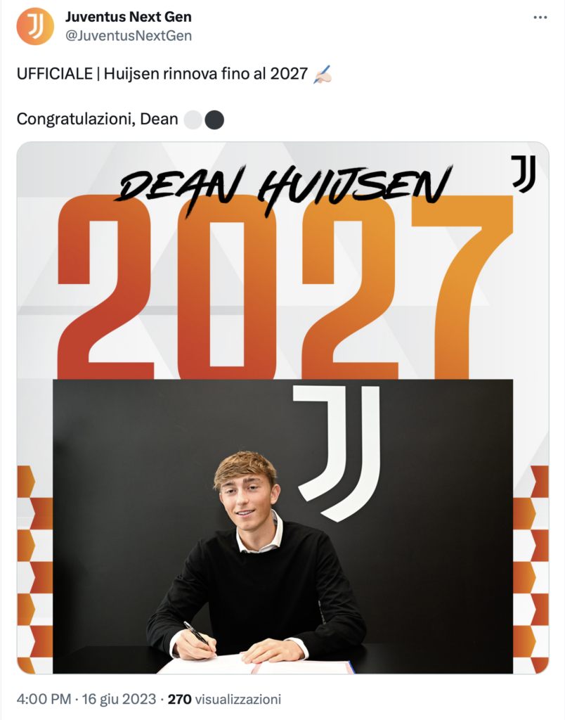 Rinnovo Huijsen ufficiale