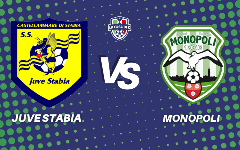 Juve Stabia Monopoli diretta