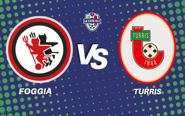 foggia turris diretta tabellino