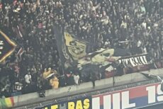 Psg Milan Striscione Juve Stabia