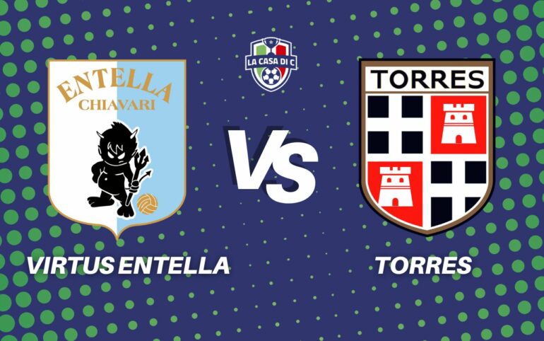 Virtus Entella Torres 2-0: il tabellino