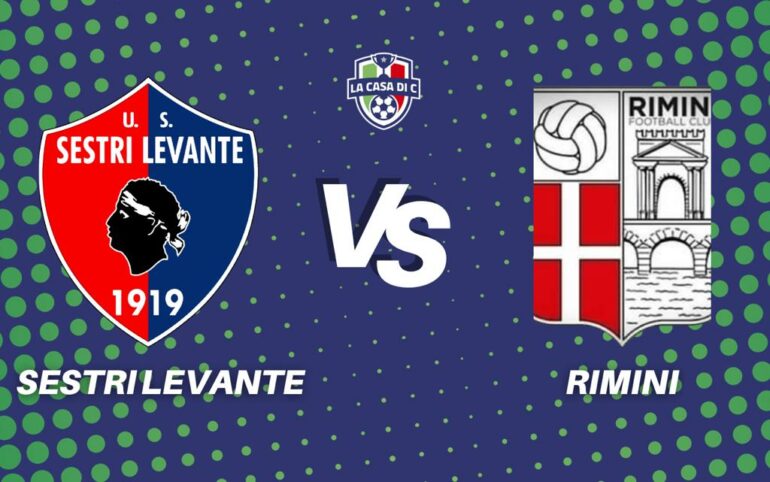 Sestri Levante Rimini 0-1: il tabellino