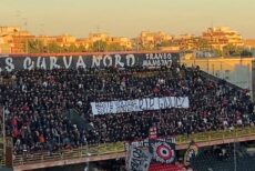 foggia striscione giulia