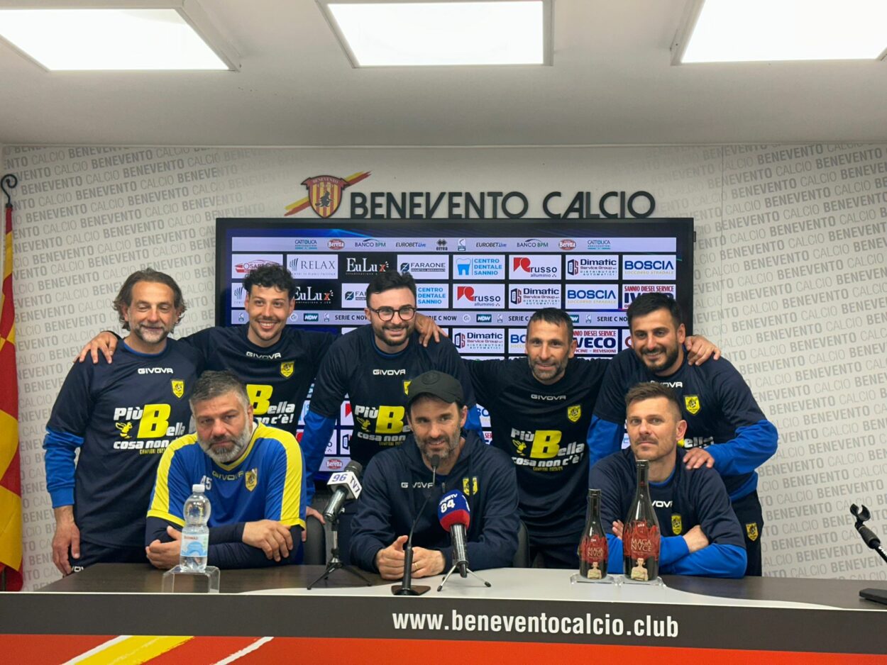 Pagliuca Juve Stabia staff