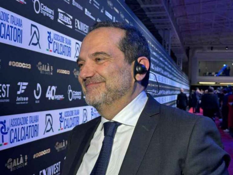 Matteo Marani ai microfoni di Sky Sport
