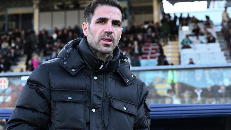 Cesc Fabregas, allenatore del Como
