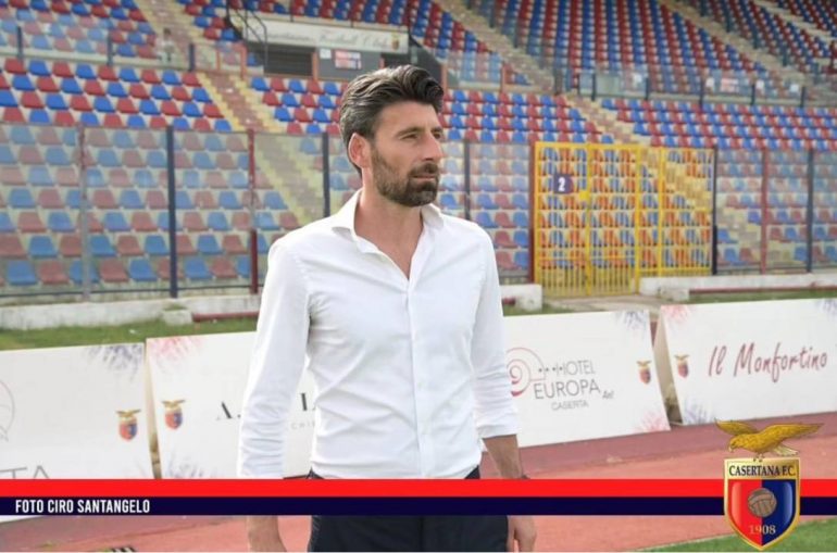 Manuel Iori alla guida della Casertana