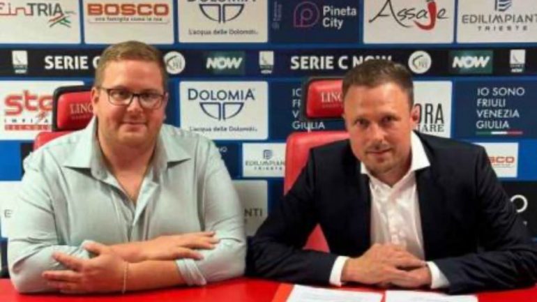 Santoni presentato alla Triestina