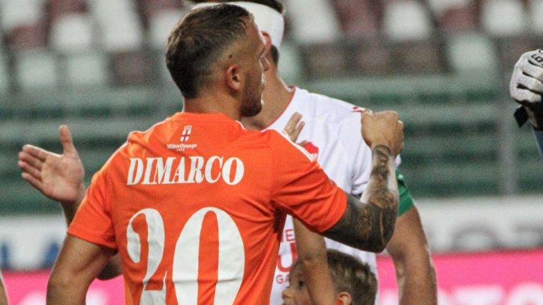 Dimarco con la maglia dell'Alcione Milano