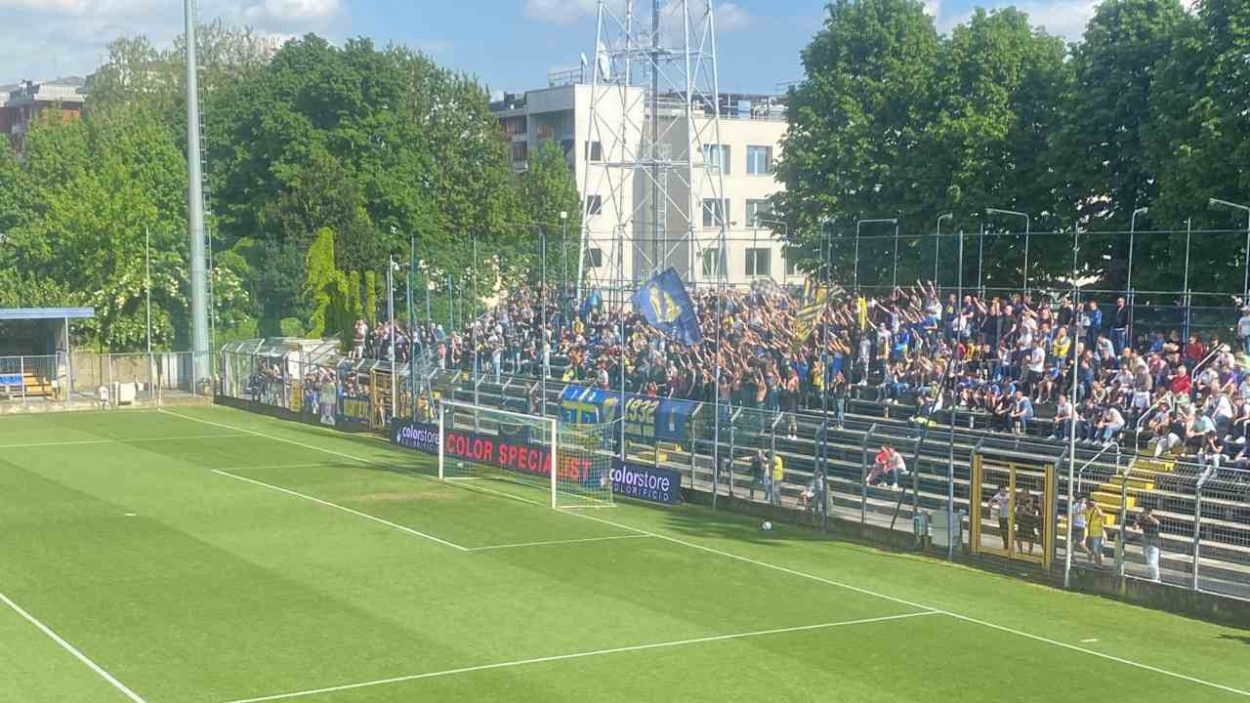 I tifosi della Pergolettese