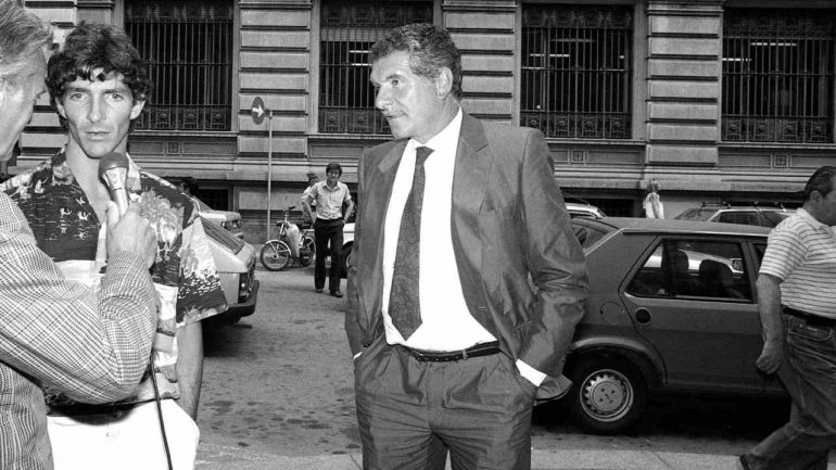 Giussi Farina insieme a Paolo Rossi (IMAGO)