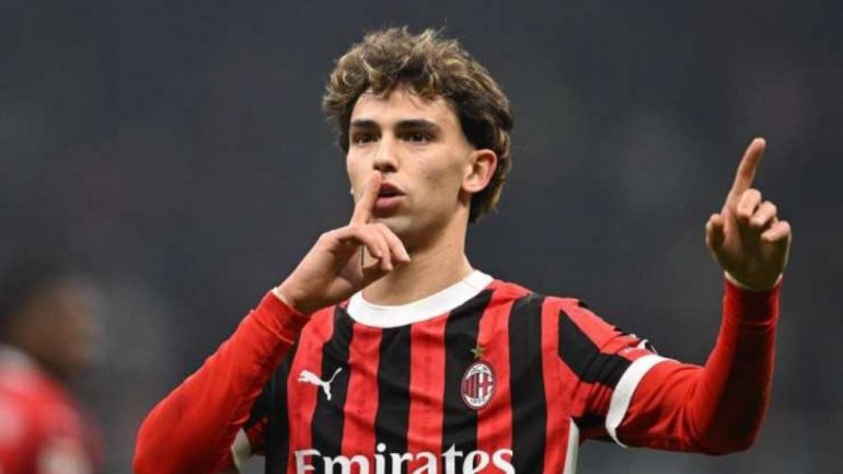 Joao Felix con la maglia del Milan - credit: IMAGO - www.lacasadic.com