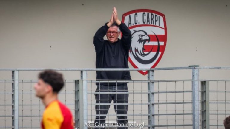Il Presidente Claudio Lazzaretti / Credit: Profilo Facebook A.C. Carpi
