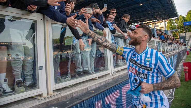 L'attaccante Mirko Antenucci, Credit SPAL _ Damiano Fiorentini