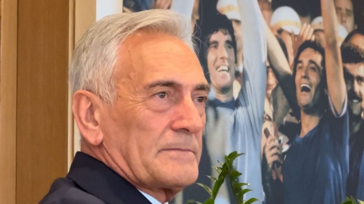 Il presidente della FIGC, Gabriele Gravina - LaCasadiC.com