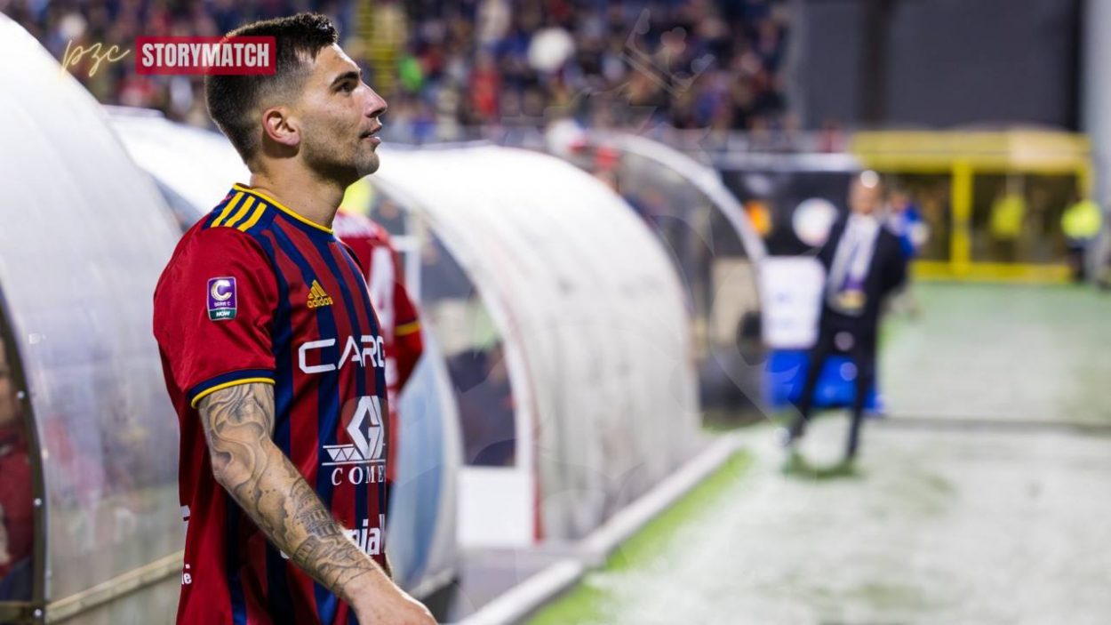 Luca Petrungaro con la maglia del Potenza (credit: Potenza Calcio) - www.lacasadic.com