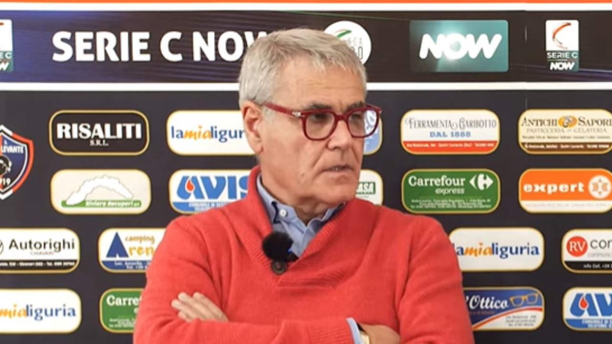 Presidente del Sestri Levante Stefano Risaliti