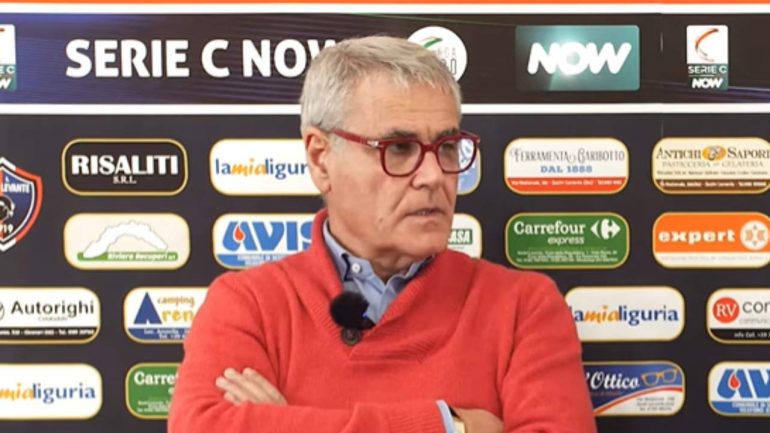 Presidente del Sestri Levante Stefano Risaliti