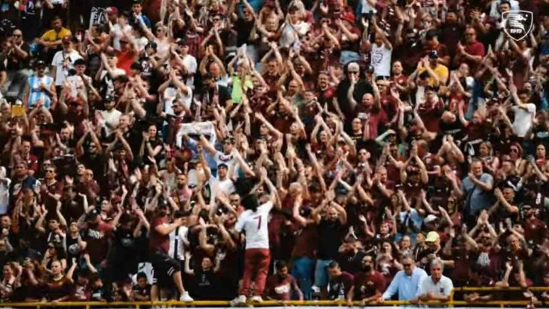 I tifosi della Salernitana