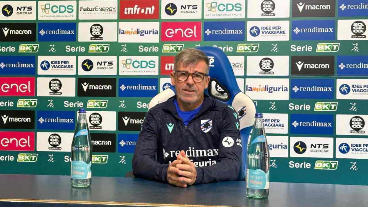 L'allenatore della Sampdoria Evani