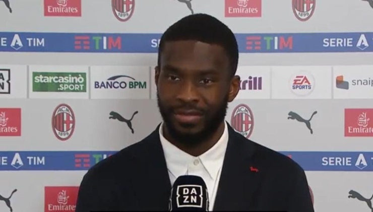 Il difensore del Milan Tomori
