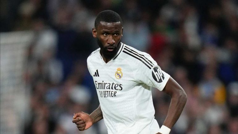 Antonio Rudiger in azione - credit Imago