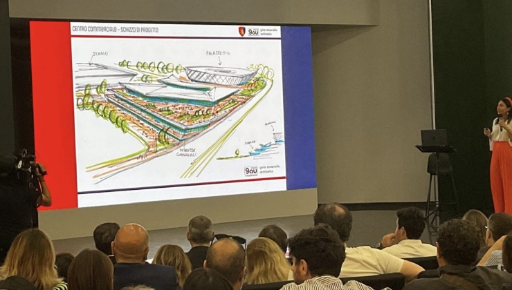 Schizzo di progetto nuovo stadio Potenza