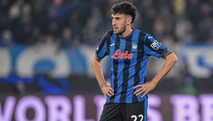 Il giocatore dell'Atalanta Ruggeri
