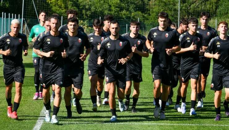 Allenamento Ascoli Calcio